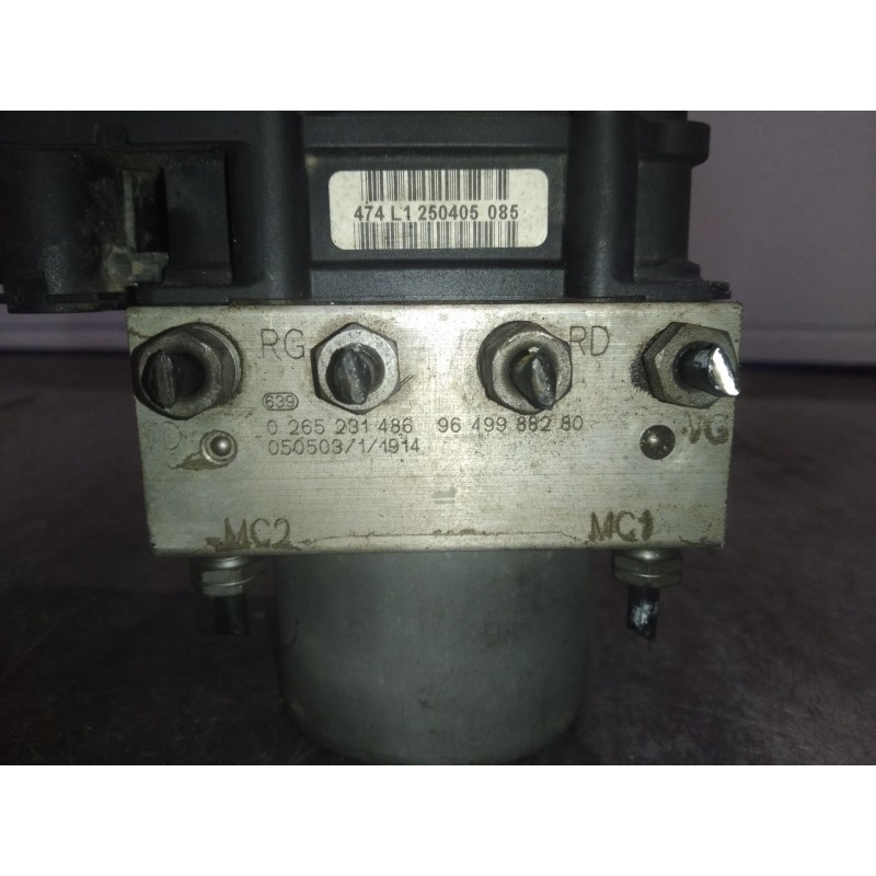 Recambio de abs para peugeot 307 (s1) 1.6 hdi | 0.01 - 0.05 1.6 hdi | 0.01 - 0.05 referencia OEM IAM 0265800395  