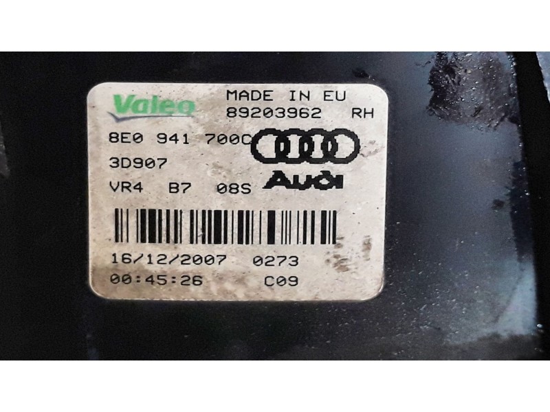 Recambio de faro antiniebla derecho para audi a4 avant (8e) 2.0 tdi | 11.04 - 12.08 2.0 tdi | 11.04 - 12.08 referencia OEM IAM 8