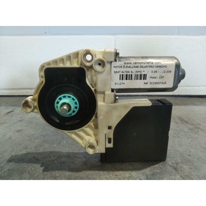 Recambio de motor elevalunas delantero derecho para seat altea xl (5p5)  | 0.06 - ...  | 0.06 - ... referencia OEM IAM 3C0959792