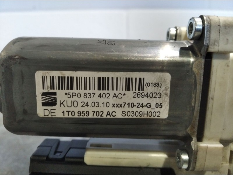 Recambio de motor elevalunas delantero derecho para seat altea xl (5p5)  | 0.06 - ...  | 0.06 - ... referencia OEM IAM 3C0959792