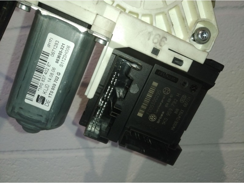 Recambio de elevalunas delantero derecho para seat leon (1p1) stylance / style | 05.05 - 12.10 stylance / style | 05.05 - 12.10 