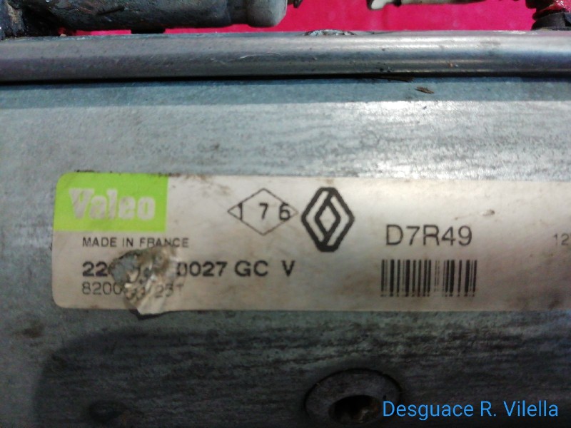 Recambio de motor arranque para renault megane ii berlina 5p confort authentique | 07.02 - 12.05 confort authentique | 07.02 - 1