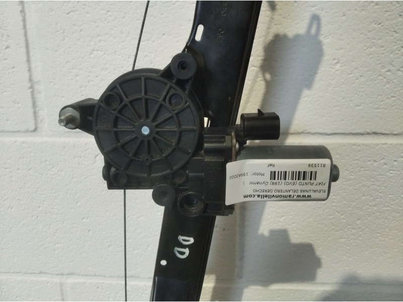 Recambio de elevalunas delantero derecho para fiat punto (evo) (199) dynamic | 09.09 - 12.11 dynamic | 09.09 - 12.11 referencia 