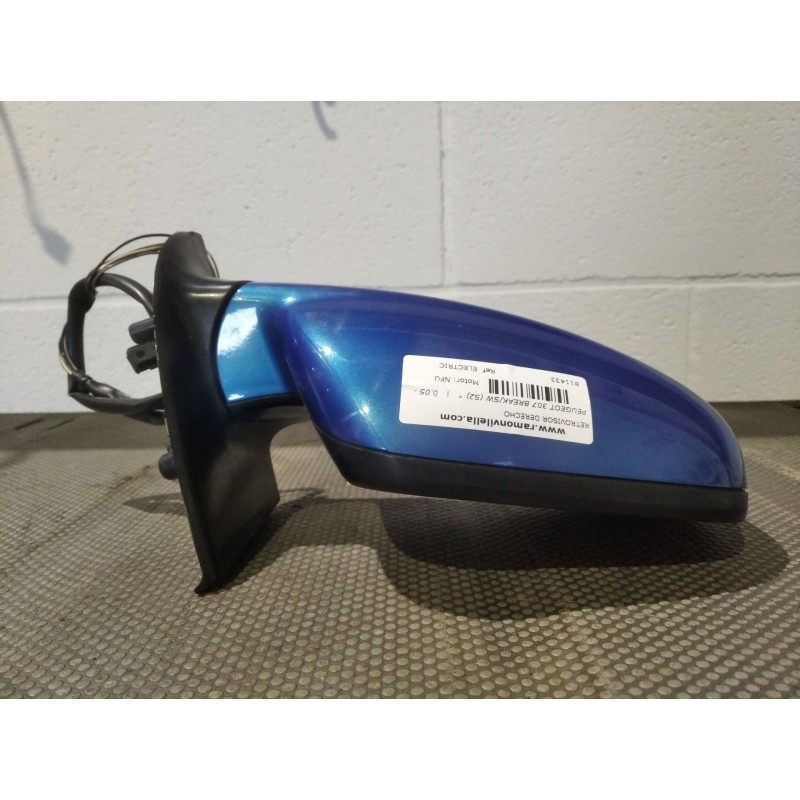Recambio de retrovisor derecho para peugeot 307 break/sw (s2)  | 0.05 - 0.08  | 0.05 - 0.08 referencia OEM IAM ELECTRIC  