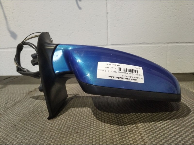 Recambio de retrovisor derecho para peugeot 307 break/sw (s2)  | 0.05 - 0.08  | 0.05 - 0.08 referencia OEM IAM ELECTRIC  