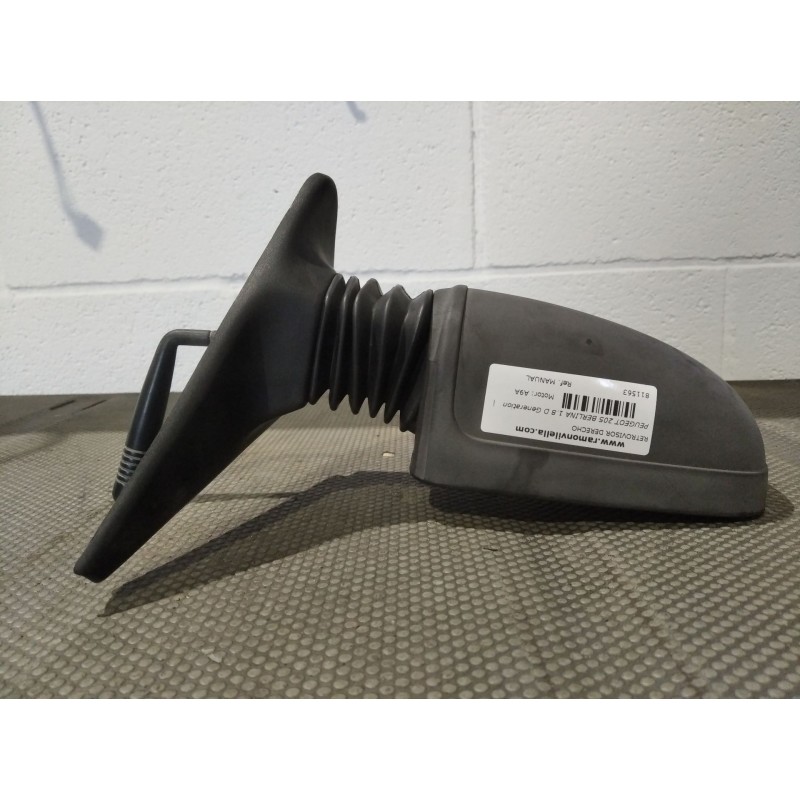 Recambio de retrovisor derecho para peugeot 205 berlina 1.8 d generation | 09.95 - 12.98 1.8 d generation | 09.95 - 12.98 refere