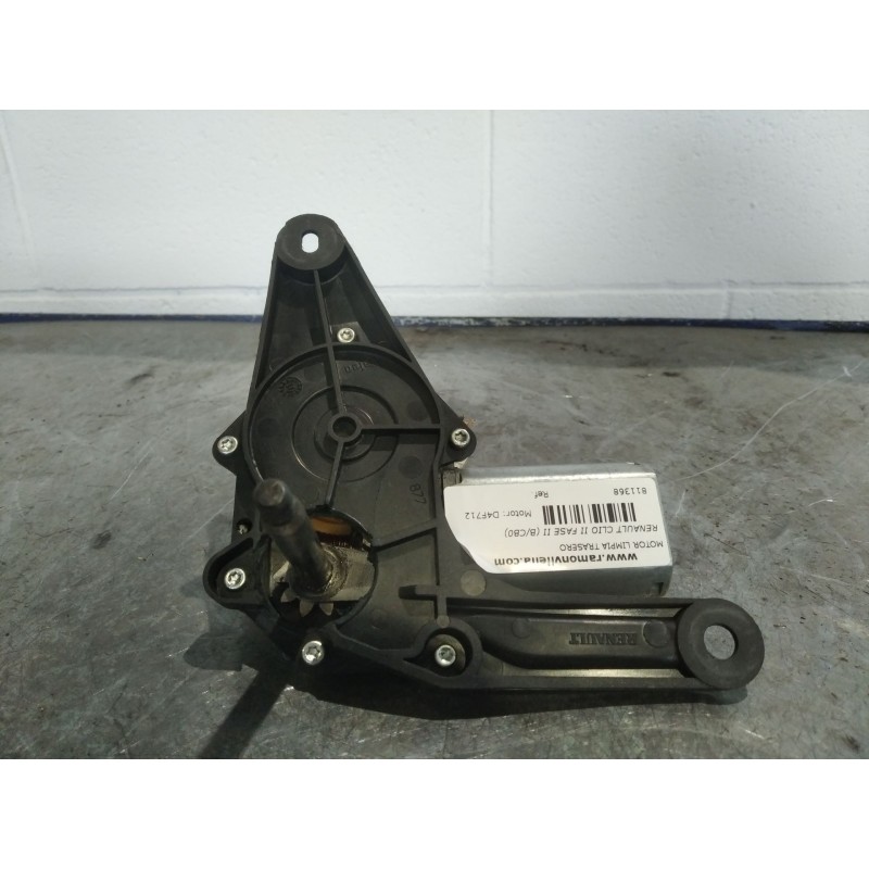 Recambio de motor limpia trasero para renault clio ii fase ii (b/cb0) authentique | 0.01 - ... authentique | 0.01 - ... referenc