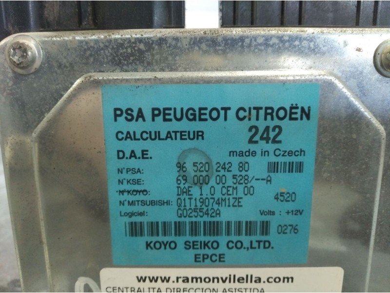 Recambio de centralita direccion asistida para citroen c3 1.1 referencia OEM IAM 9652024280  