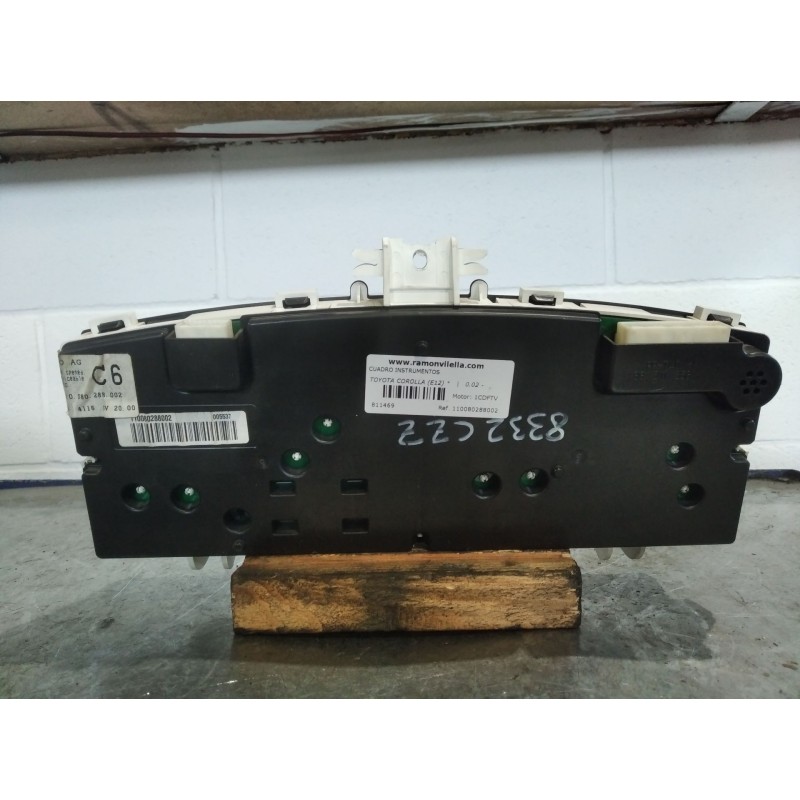 Recambio de cuadro instrumentos para toyota corolla (e12)  | 0.02 - 0.07  | 0.02 - 0.07 referencia OEM IAM 110080288002  
