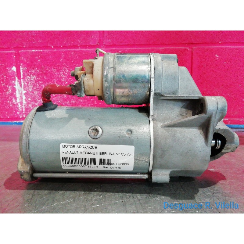 Recambio de motor arranque para renault megane ii berlina 5p confort authentique | 07.02 - 12.05 confort authentique | 07.02 - 1