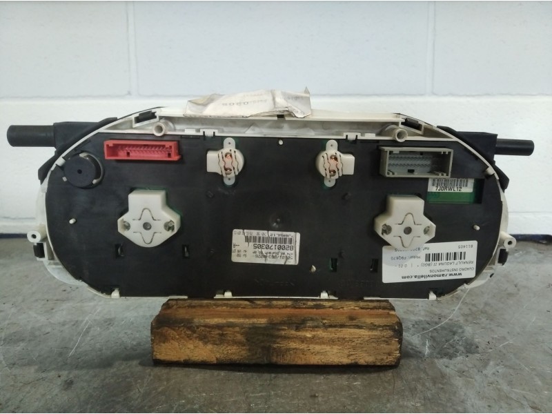 Recambio de cuadro instrumentos para renault laguna ii (bg0)  | 0.01 - 0.07  | 0.01 - 0.07 referencia OEM IAM 8200170305 7J0RWL1