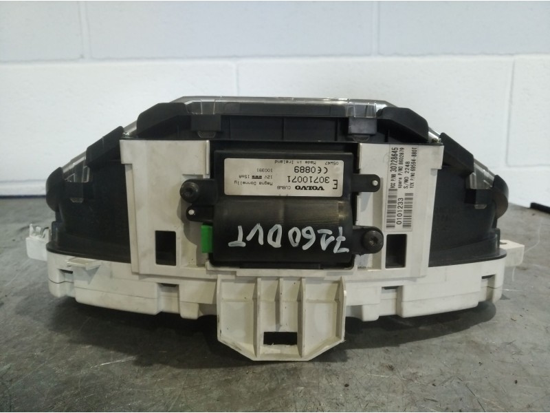 Recambio de cuadro instrumentos para volvo v50 familiar  | 0.04 - ...  | 0.04 - ... referencia OEM IAM 30728645  