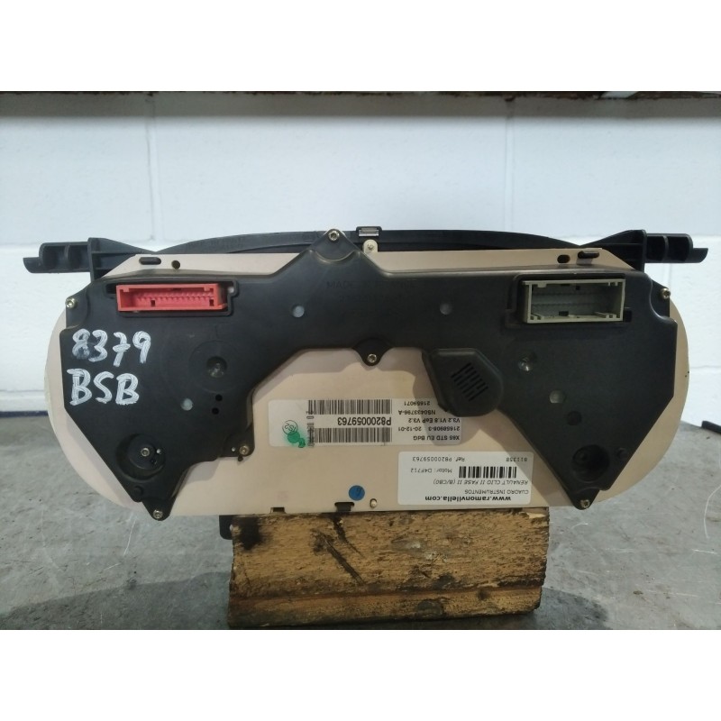 Recambio de cuadro instrumentos para renault clio ii fase ii (b/cb0) authentique | 0.01 - ... authentique | 0.01 - ... referenci