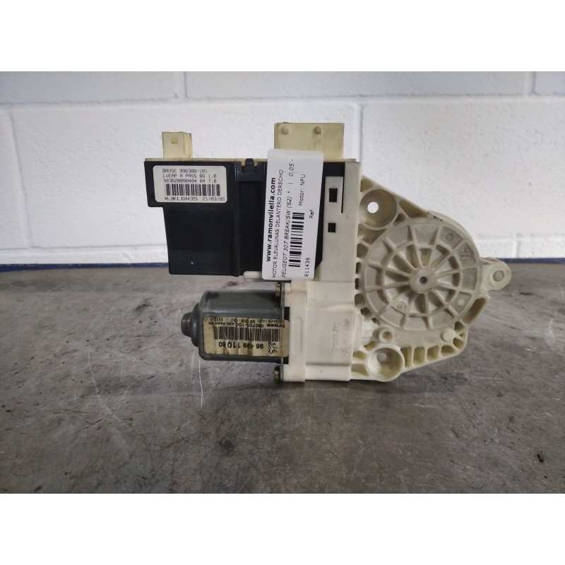 Recambio de motor elevalunas delantero derecho para peugeot 307 break/sw (s2)  | 0.05 - 0.08  | 0.05 - 0.08 referencia OEM IAM  
