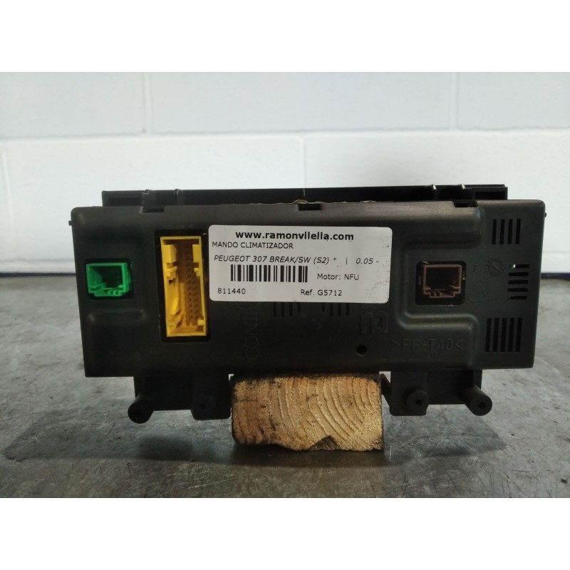 Recambio de mando climatizador para peugeot 307 break/sw (s2)  | 0.05 - 0.08  | 0.05 - 0.08 referencia OEM IAM G5712  
