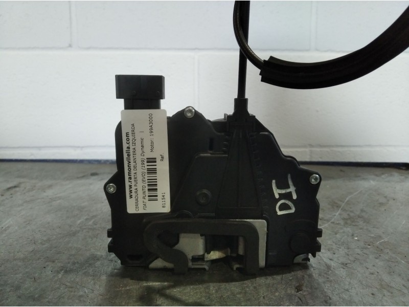 Recambio de cerradura puerta delantera izquierda para fiat punto (evo) (199) dynamic | 09.09 - 12.11 dynamic | 09.09 - 12.11 ref