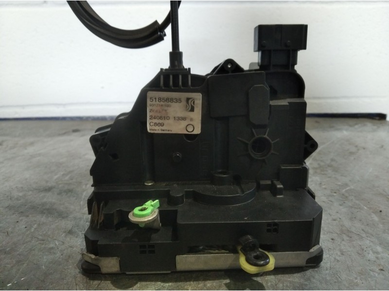 Recambio de cerradura puerta delantera izquierda para fiat punto (evo) (199) dynamic | 09.09 - 12.11 dynamic | 09.09 - 12.11 ref