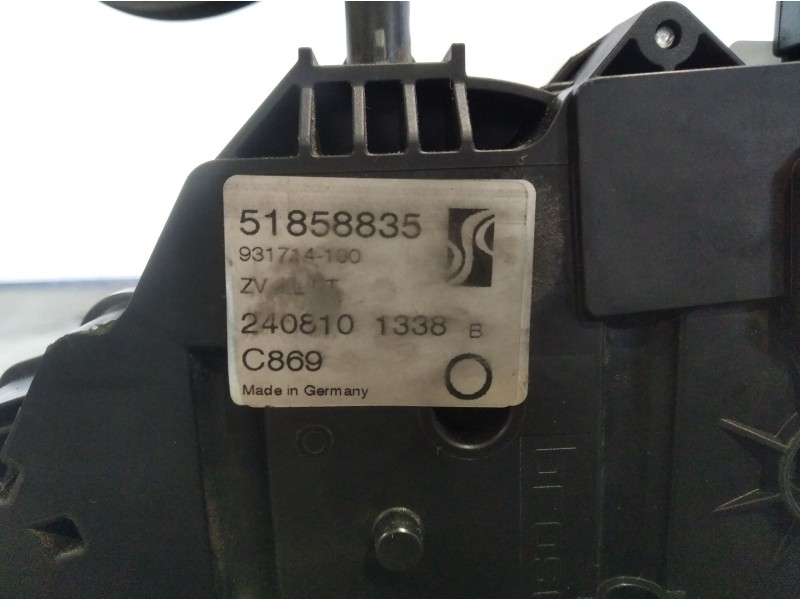 Recambio de cerradura puerta delantera izquierda para fiat punto (evo) (199) dynamic | 09.09 - 12.11 dynamic | 09.09 - 12.11 ref