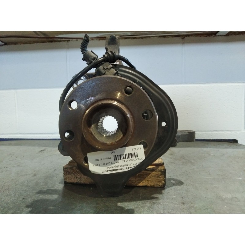 Recambio de mangueta delantera izquierda para opel corsa c 1.7 16v dti cat (y 17 dt / lr6) | 0.00 - ... 1.7 16v dti cat (y 17 dt