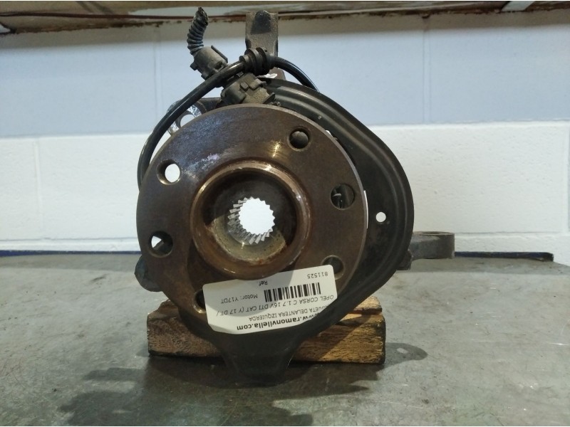 Recambio de mangueta delantera izquierda para opel corsa c 1.7 16v dti cat (y 17 dt / lr6) | 0.00 - ... 1.7 16v dti cat (y 17 dt