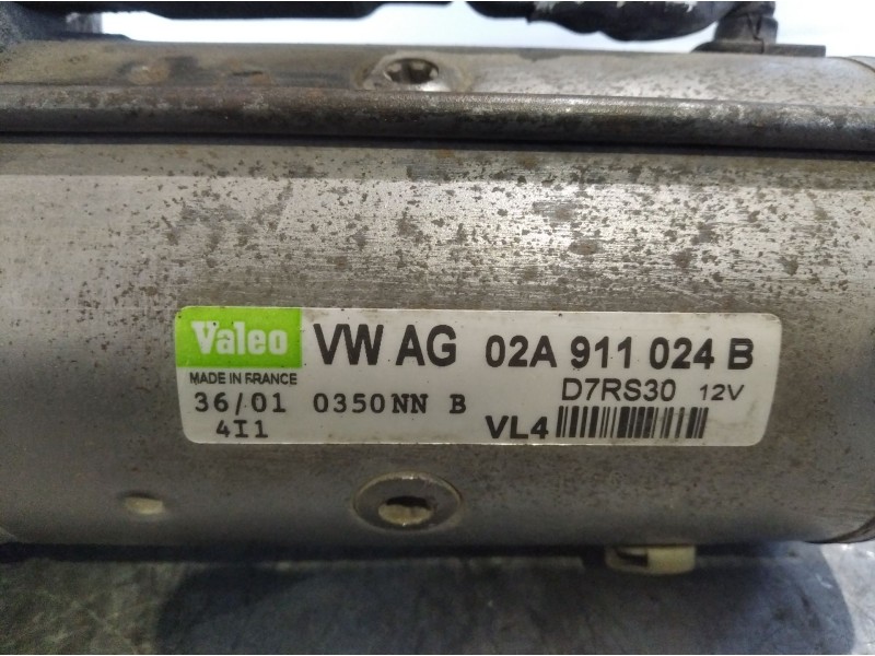 Recambio de motor arranque para volkswagen passat referencia OEM IAM D7RS30  