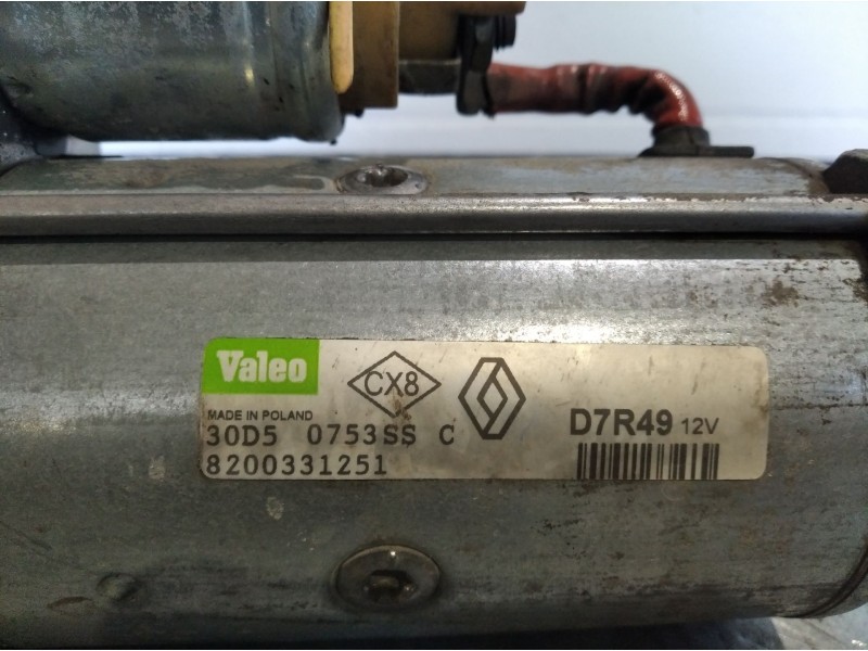 Recambio de motor arranque para renault scenic ii 1.9 dci diesel | 0.03 - ... 1.9 dci diesel | 0.03 - ... referencia OEM IAM D7R