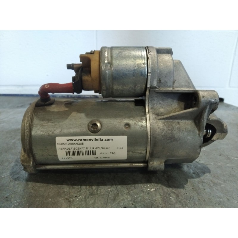 Recambio de motor arranque para renault scenic ii 1.9 dci diesel | 0.03 - ... 1.9 dci diesel | 0.03 - ... referencia OEM IAM D7R