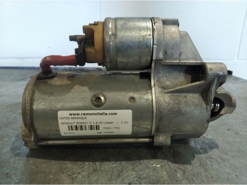 Recambio de motor arranque para renault scenic ii 1.9 dci diesel | 0.03 - ... 1.9 dci diesel | 0.03 - ... referencia OEM IAM D7R