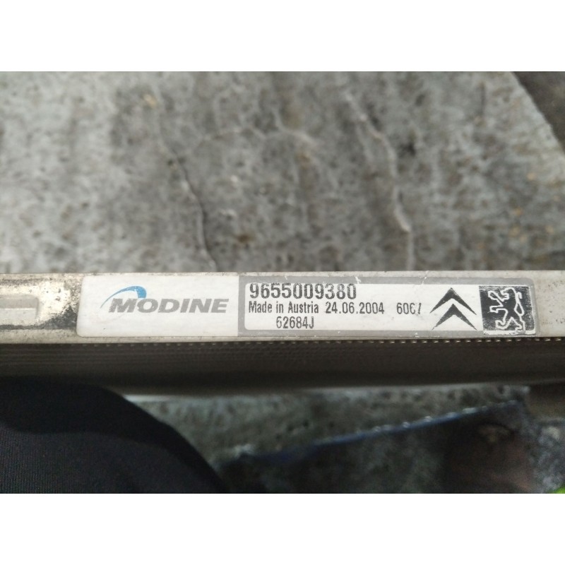 Recambio de condensador radiador aire acondicionado para citroen c3 1.1 referencia OEM IAM   