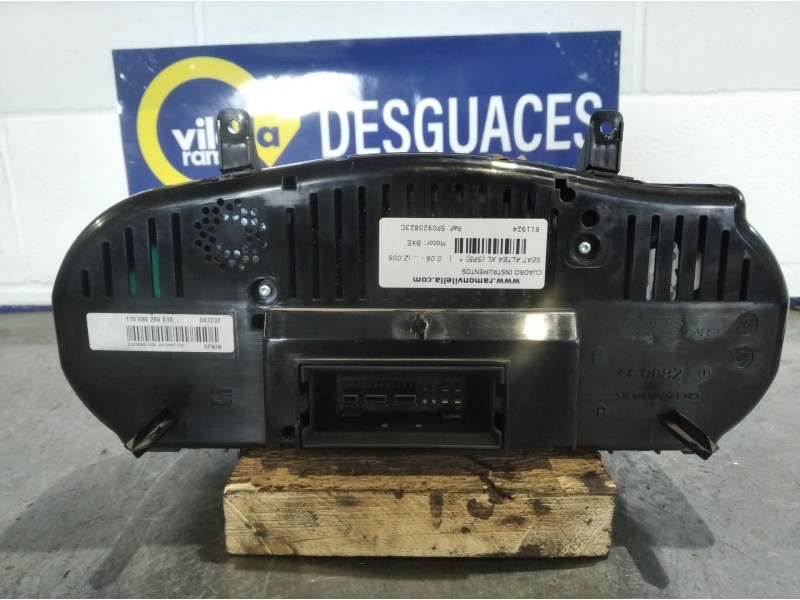 Recambio de cuadro instrumentos para seat altea xl (5p5)  | 0.06 - ...  | 0.06 - ... referencia OEM IAM 5P0920823C   Recambio de cuadro instrumentos para seat altea xl (5p5)  | 0.06 - ...  | 0.06 - ... referencia OEM IAM 5P0920823C