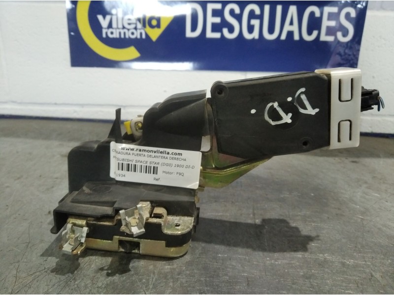Recambio de cerradura puerta delantera derecha para mitsubishi space star (dg0) 1900 di-d | 03.01 - 12.05 1900 di-d | 03.01 - 12