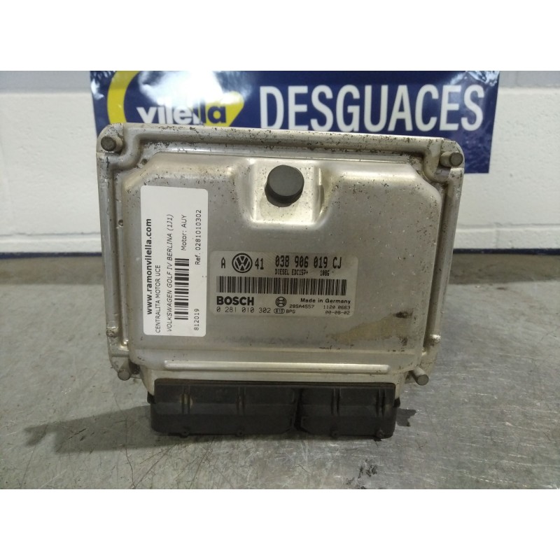Recambio de centralita motor uce para volkswagen golf iv berlina (1j1) básico | 05.99 - ... referencia OEM IAM 0281010302 038906