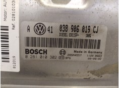 Recambio de centralita motor uce para volkswagen golf iv berlina (1j1) básico | 05.99 - ... referencia OEM IAM 0281010302 038906 2