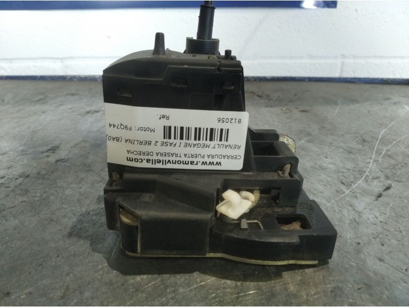 Recambio de cerradura puerta trasera derecha para renault megane i fase 2 berlina (ba0) 1.9 d authentique | 10.00 - ... 1.9 d au