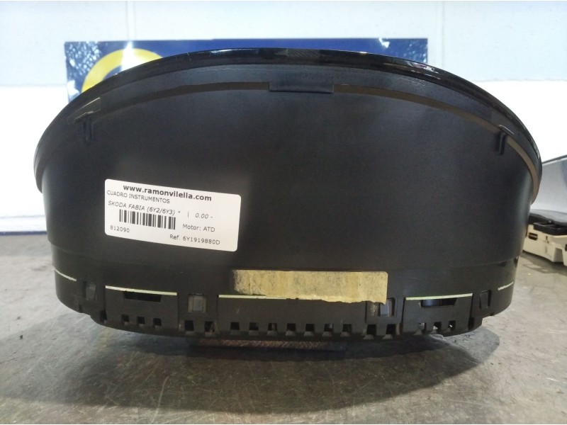 Recambio de cuadro instrumentos para skoda fabia (6y2/6y3)  | 0.00 - 0.07  | 0.00 - 0.07 referencia OEM IAM 6Y1919880D  