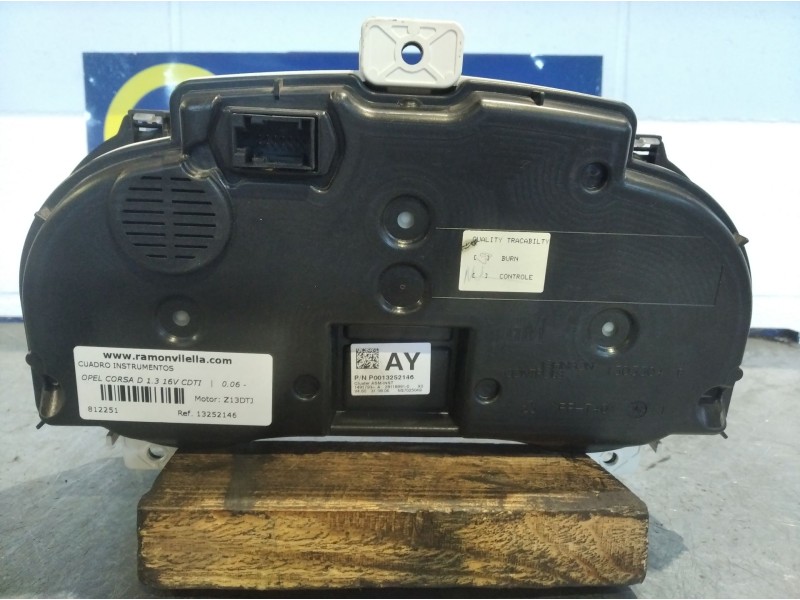 Recambio de cuadro instrumentos para opel corsa d 1.3 16v cdti | 0.06 - ... 1.3 16v cdti | 0.06 - ... referencia OEM IAM 1325214