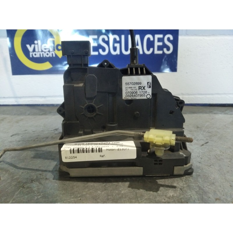 Recambio de cerradura puerta delantera derecha para opel corsa d 1.3 16v cdti | 0.06 - ... 1.3 16v cdti | 0.06 - ... referencia 