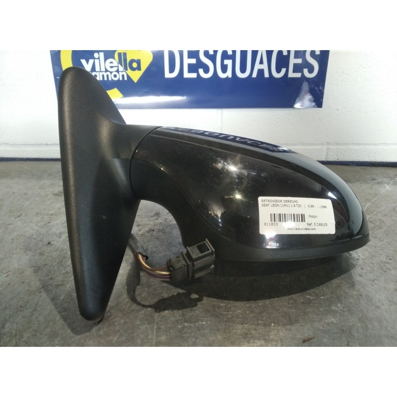 Recambio de retrovisor derecho para seat leon (1m1) 1.9 tdi | 0.99 - ... 1.9 tdi | 0.99 - ... referencia OEM IAM 5CABLES  