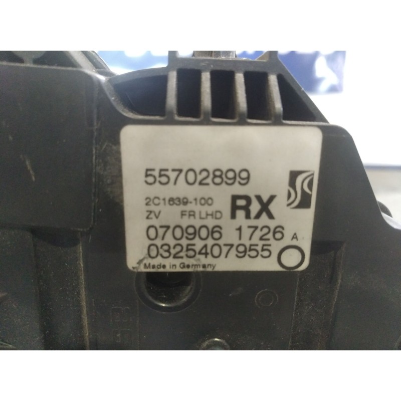 Recambio de cerradura puerta delantera derecha para opel corsa d 1.3 16v cdti | 0.06 - ... 1.3 16v cdti | 0.06 - ... referencia 