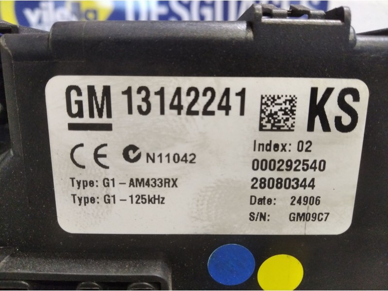 Recambio de caja reles fusibles para opel corsa d 1.3 16v cdti | 0.06 - ... 1.3 16v cdti | 0.06 - ... referencia OEM IAM 1314224