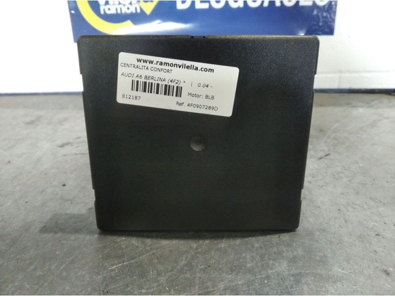 Recambio de centralita confort para audi a6 berlina (4f2)  | 0.04 - 0.08  | 0.04 - 0.08 referencia OEM IAM 4F0907289D  
