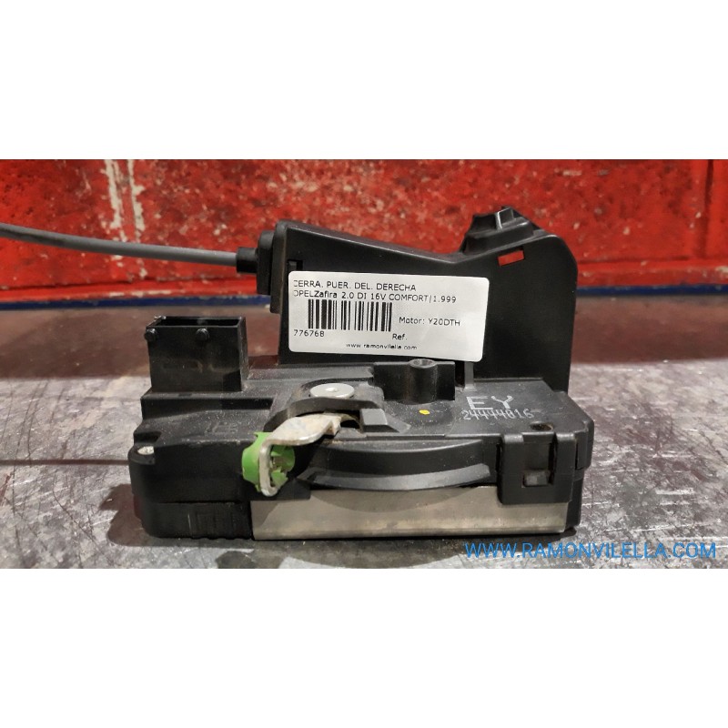 Recambio de cerra. puer. delantero derecha para opel zafira a 2.0 dti | 0.99 - ... 2.0 dti | 0.99 - ... referencia OEM IAM   