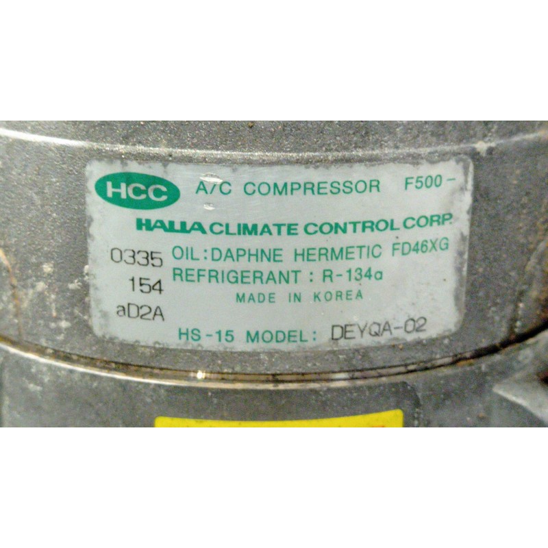 Recambio de compresor aire acondicionado para hyundai accent (lc) 1.5 crdi cat | 0.00 - ... 1.5 crdi cat | 0.00 - ... referencia