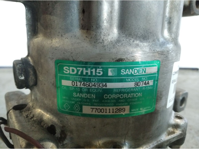 Recambio de compresor aire acondicionado para renault laguna (b56) 1.9 dti rt referencia OEM IAM 8074A  