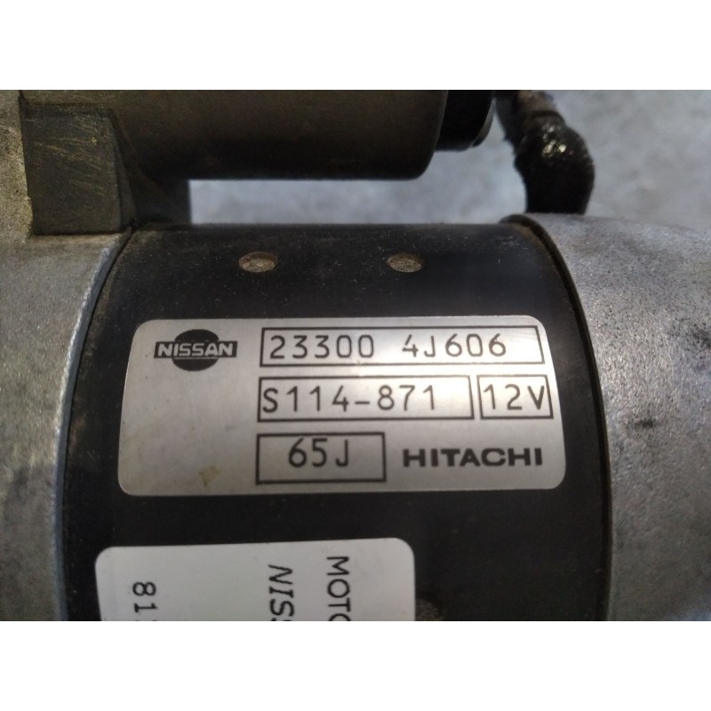 Recambio de motor arranque para nissan primera berlina (p11)  | 0.96 - 0.99  | 0.96 - 0.99 referencia OEM IAM 233004J606  