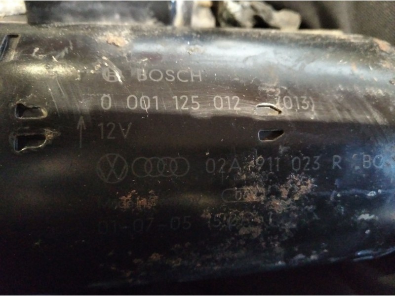 Recambio de motor arranque para skoda fabia (6y2/6y3)  | 0.00 - 0.07  | 0.00 - 0.07 referencia OEM IAM 0001125012  