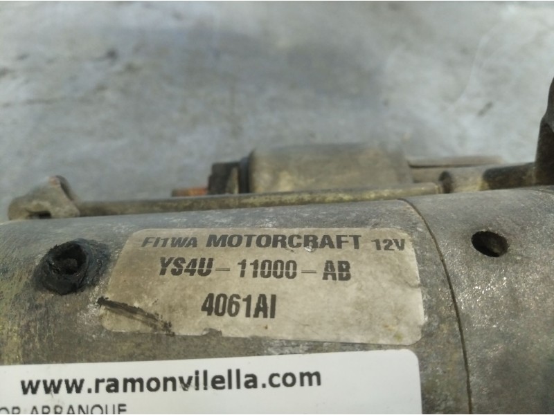 Recambio de motor arranque para ford focus berlina (cak) 1.6 16v cat | 0.98 - ... 1.6 16v cat | 0.98 - ... referencia OEM IAM YS