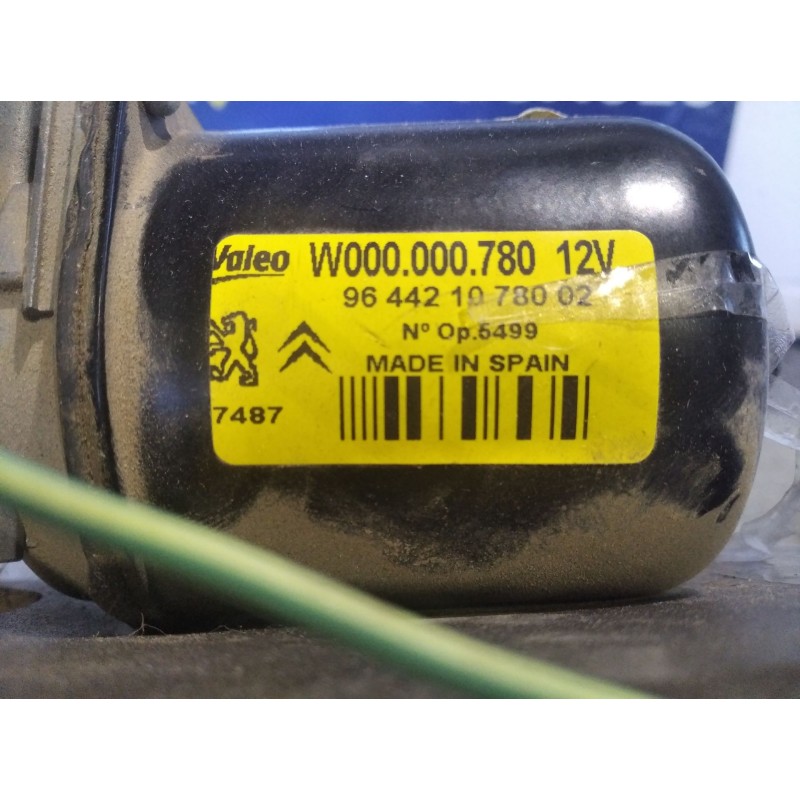 Recambio de motor limpia delantero para citroen berlingo 1.9 dx familiar | 10.02 - 12.09 1.9 dx familiar | 10.02 - 12.09 referen