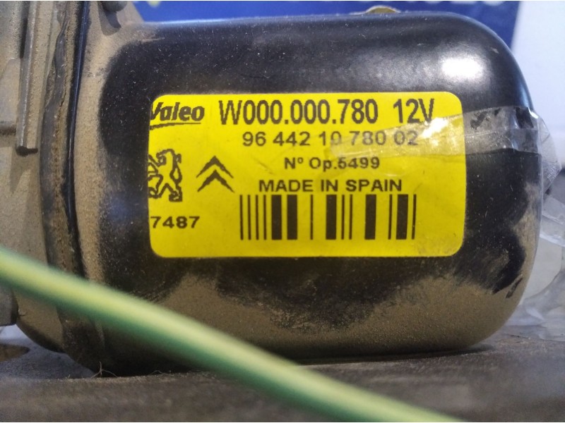 Recambio de motor limpia delantero para citroen berlingo 1.9 dx familiar | 10.02 - 12.09 1.9 dx familiar | 10.02 - 12.09 referen