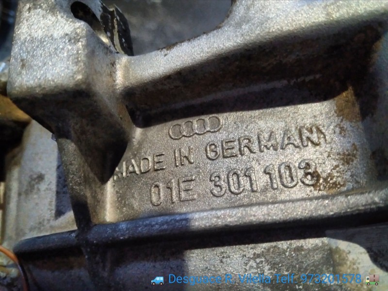 Recambio de caja cambios para audi a6 berlina (c4) 2.5 tdi | 06.94 - ... 2.5 tdi | 06.94 - ... referencia OEM IAM 01E301103  